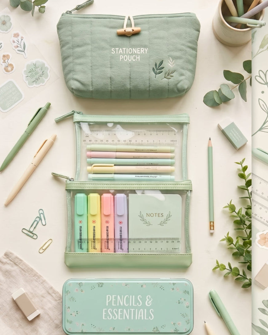Pencil Boxes and Pouches