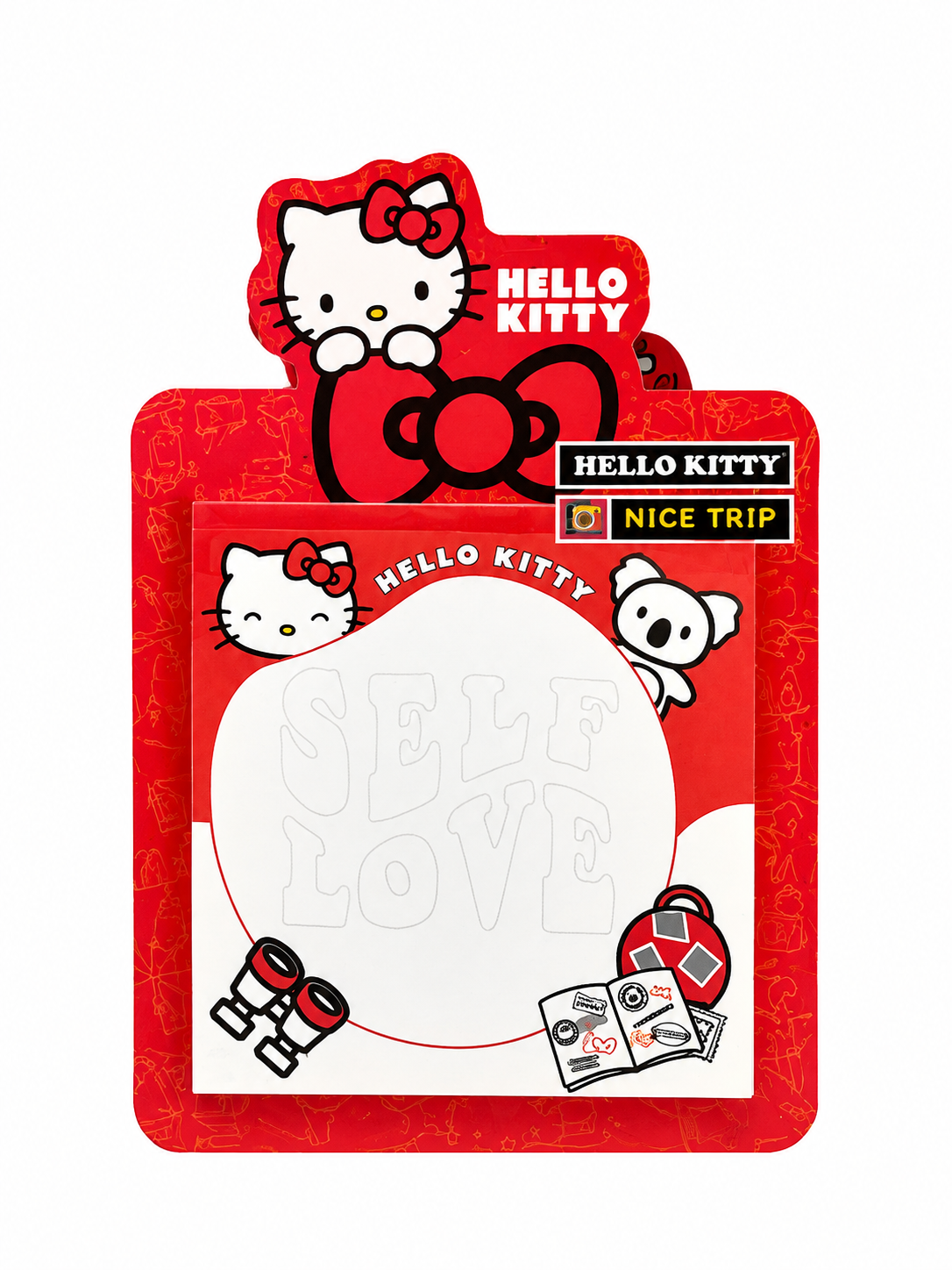 Hello Kitty Die-Cut Memo Pad Collection: Travel & Fantasy Edition